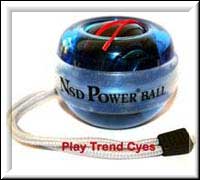 nsd powerball techno € 38,- inclusief gratis wrist strap en starting cord
