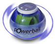 Nanosecond Powerball blue light image